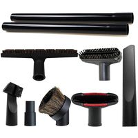 GIBTOOL VAC Attachment Holder Clip Brush & Nozzle Hand on Wand Attachments Hook Hanger Tool Storage for 32mm Vacuum Attachments