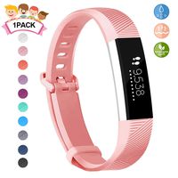 JOMOQ Compatible Ace Bands (Only for Kids), Soft Silicone Sport Wrist Strap Waterproof Replacement with Secure Metal Buckle for Ace/Alta HR Activity Tracker Boy Girl (5.0"-7.0")