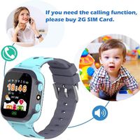 erholi Fashion Waterproof Buckle Closure Positioning Children Smart Watch Smart Watches