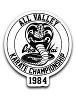 Cobra Kai All Valley Karate Championship 1984 Vinyl Decal Sticker 3''x4''