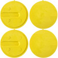 Platte River 934890, Machinery Accessories, Band Saws, Band Saw Zero Clearance Inserts (yellow), 4-pack