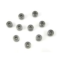 10pcs 2x5x2.5mm MR52-ZZ Precision Ball Bearings Chrome Steel, Metal Shield