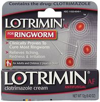 Lotrimin AF Antifungal Cream for Ringworm 0.42 oz. (Quantity of 4)