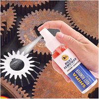 Powerful Rust Remover Spray 80ml, Snowfoller Stainless Steel Cleaner, BBQ Grill Rust Stain Remover, Polishing Metal Descaling Cleaner, Eco-Friendly, Biodegradable (1 Bottle)