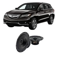Compatible with Acura RDX 2007-2016 Front Door Factory Replacement Speaker Harmony HA-R65 Speakers
