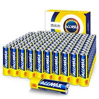 ALLMAX All-Powerful Alkaline Batteries - AA (100-Pack) - Premium Grade, Ultra Long-Lasting and Leak Proof with EnergyCircle Technology (1.5 Volt)