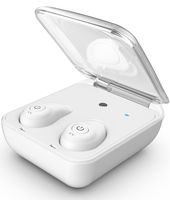 PAXCESS True Wireless Earbuds, Bluetooth 4.1 Wire-Free In-Ear Headphones with the Portable Charging Case, Sweatproof Mini Sports Earphones with Microphone for Apple iPhone 7 7s Samsung LG and More