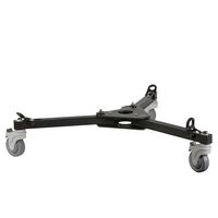 Ikan E-Image Video Camera Pedestal Dolly for Heavy Duty Tripods, Black (EI-7005) (Renewed)