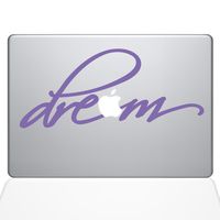 The Decal Guru 1654-MAC-13A-LAV Dream Decal Vinyl Sticker, Lavender, 13" MacBook Air