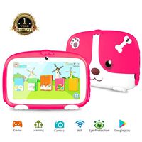 Tablet for kids , Kids Tablet 7 inch Kids Tablet with WiFi Parental Control Learning Games Camera Kids Mode Pre-Installed  Tablet Safety Eye Protection Screen  Android 6.0 1G+8G