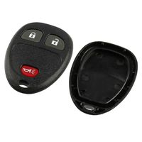 Key Fob Keyless Entry Remote Shell Case & Pad fits Buick, Chevy, Pontiac, Saturns