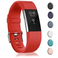 Ctrrip Bands Replacement Compatible for Fitbit Charge 2, Wrist Accessories Sport Wristbands for Women&Men