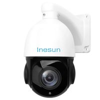Inesun HD 1080p Outdoor PTZ (20x Optical Zoom) IP Camera - IP66 Waterproof Security Camera IR Night Vision 300ft Support H.265/ ONVIF/ P2P/ Motion Detection