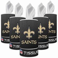 NFL New Orleans Saints Accessories Party Supplies & Party Decorations Tissue Cups 5-Pack