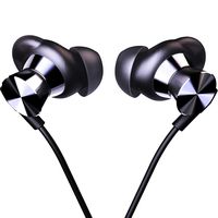 in Ear Headphones Wired Earbud with Line-in Microphone Heavy Bass Dynamic Driver Earphones with Non Tangle Fabric Braid for Running Gym Android Phones Music PlayerA1