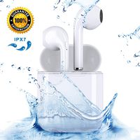 Bluetooth Earbuds Wireless Earphone Bluetooth 5.0 Headphones Auto Pairing and Built-in Handsfree Microphone,Noise Cancelling 3D Stereo in-Ear Headphones for Airpods iPhone iOS Android Samsung