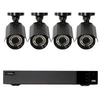 Q-See Surveillance System 4-Channel HD Analog DVR with 1TB Hard Drive, White (QTH43-2DF-1)
