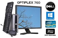 Dell Optiplex 760 Desktop Computer Bundle! -Intel E7400 Core2 Duo 2.8Ghz -4GB Memory-WiFi- 250GB Hard Drive - 17" Ultrasharp Monitor Windows 7