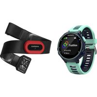 Garmin Forerunner 735XT HRM4-Run Bundle Midnight Blue/Frost Blue, One Size