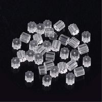 Clear Earring Backs, 500PCS Earring Stoppers, Hypo-allergenic Jewelry Accessories, Silicone