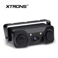 XTRONS 3 in 1 Camera with Sensor Wide Angle Reversing Camera with Inbuilt Parking Sensor