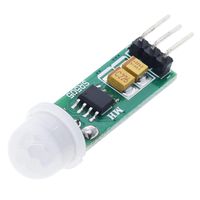 RLECS Precise Infrared Detector Module Small Size PIR HC-SR505 Motion Sensor for Arduino