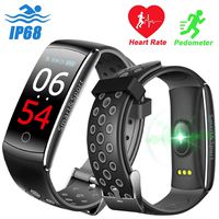 Smart Watch for Android iOS,【Nov Deals】IP68 Waterproof Fitness Tracker with Heart Rate Blood Pressure Sleep Monitor Pedometer Calorie Counter Camera Remote Control Fitness Watch for Women Men
