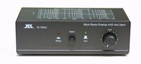 TCC TC-753LC BLACK Phono Preamp w/Level Control and AUX Input; includes optional PREMIUM HIGH POWER AC Adaptor