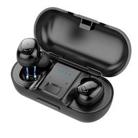Wireless Earbuds Bluetooth 5.0 Headphones - Latest True Bluetooth Earbuds Sports Earphones, HiFi 3D Stereo Sound with 25H Playtime, Physical Noise Reduction, Portable Charging Case and Built-in Mic