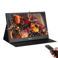 Eyoyo 13" inch Portable HDMI Monitor 2K 2560x1440 IPS Gaming Monitor Second Monitor Screen for Laptop PC Compatible with Raspberry Pi, PS4, Xbox One, Xbox 360 w/Two Mini HDMI Inputs