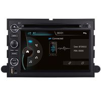 7 Inch Car Stereo Double Din FM Radio for Ford F150 F250 with HD Touch Screen GPS Bluetooth DVD Player Mirror Link Canbus 16G SD Map