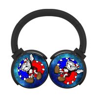 Mobile Wireless Bluetooth Cup_Hear Various Over Ear Headphones Black