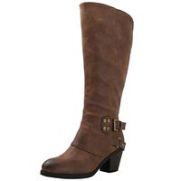 GLOBALWIN Women's 18YY29 Brown Fashion Boots 7.5M