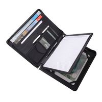 Executive Organizer Portfolio for 10.5 inch iPad Pro and A4 Notepad,Black