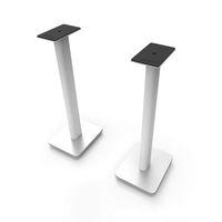 Kanto SP26PLW 26" Bookshelf Speaker Stands, White