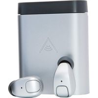 Alpha Skybuds Truly Wireless Earbuds w/Digital Microphone, Adaptive Awareness & Mobile App (Nimbus)