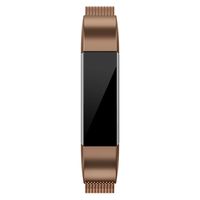 QusFy Metal Bands Compatible with Fitbit Alta/Alta HR/Ace, Stainless Steel Metal Replacement Accessories Wristband Small Large for Women Men, Silver, Black, Rose Gold, Colorful, Champagne