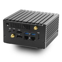 Jetway JBC323U591W Intel Braswell Celeron N3160 Dual Intel LAN Fanless NUC, 2.5"