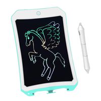 JRD&BS WINL 8.5 inch Colorful Electronic Drawing Pads for Kids, Portable Reusable Erasable writer, Elder Message Board,4-8 Years Old  Boys for Digital Handwriting Pad Doodle Board for School(Blue-CS)