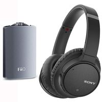Sony WH-CH700N Wireless Noise Canceling Headphones with Bluetooth and FiiO A3 Portable Headphone Amplifier