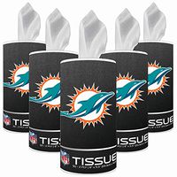 NFL Miami Dolphins Accessories Party Supplies & Party Decorations Tissue Cups 5-Pack
