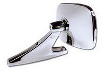 CIPA 18000 Universal Oblong Chrome Car Side Mirror