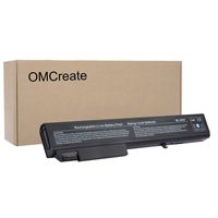 OMCreate Battery Compatible with HP EliteBook 8530P 8540P 8530W 8540W 8730W 8740W / HP ProBook 6545B, fits P/N KU533AA 493976-001 - 12 Months Warranty [Li-ion 8-Cell]