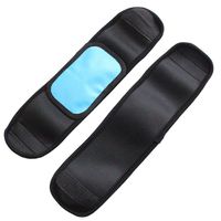 AfazfaStrap Wrap Hand Foot Wrist Elbow Relief Pain Cold Hot Therapy Pain Ice Pack (Black)
