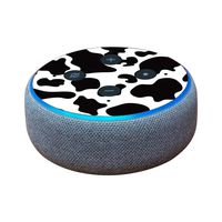 MightySkins Skin Compatible with Amazon Echo Dot (3rd Gen) - Cow Print | Protective, Durable, and Unique Vinyl Decal wrap Cover | Easy to Apply, Remove, and Change Styles | Made in The USA