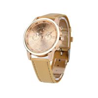 Auwer Watches, Lady Women's Roman Numerals Faux Leather Analog Quartz Women Wrist Watch (B2)
