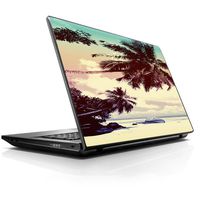 15 15.6 inch Laptop Notebook Skin vinyl Sticker Cover Decal Fits 13.3" 14" 15.6" 16" HP Lenovo Apple Mac Dell Compaq Asus Acer / Faded Beach Palm Tree Tropical