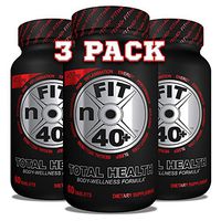 FITn40+ Plus - Total Health - Body Wellness Formula - 60 Tablets 3 Month Supply - 3 pk