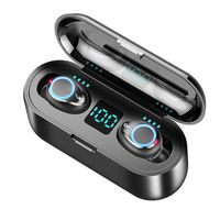 Sandinged Mini Wireless Bluetooth HiFi Headset Stereo in-Ear Earphone with Charging Box Headphones