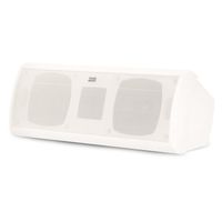 Acoustic Audio AA40CW Indoor Center 3 Way Speaker 500 Watts White Bookshelf